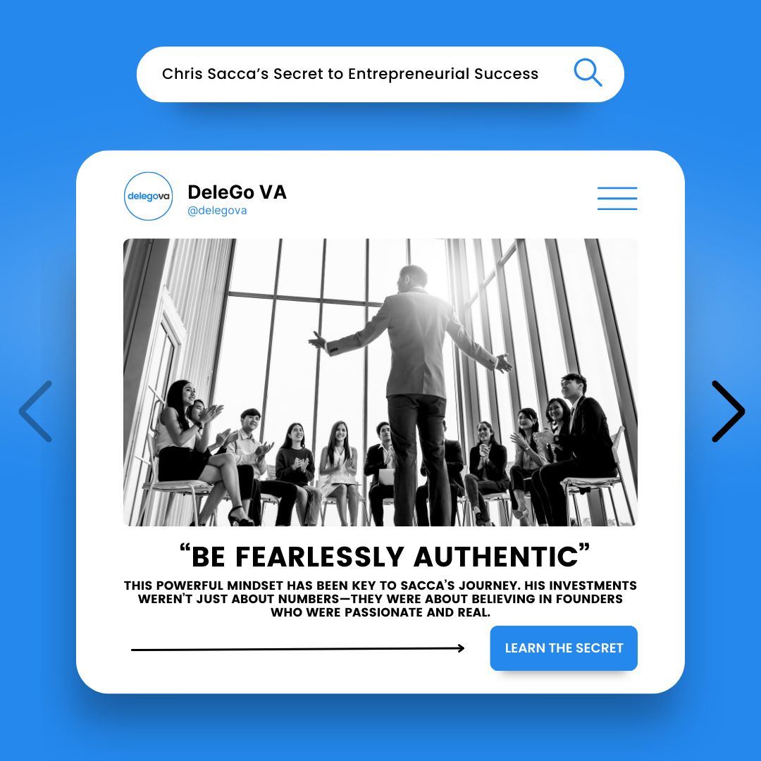 Chris Sacca’s Secret to Entrepreneurial Success: “Be Fearlessly Authentic”