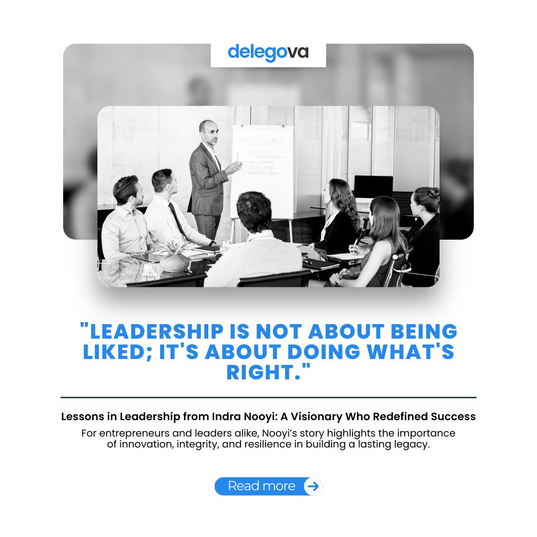 Lessons in Leadership from Indra Nooyi: A Visionary Who Redefined Success
