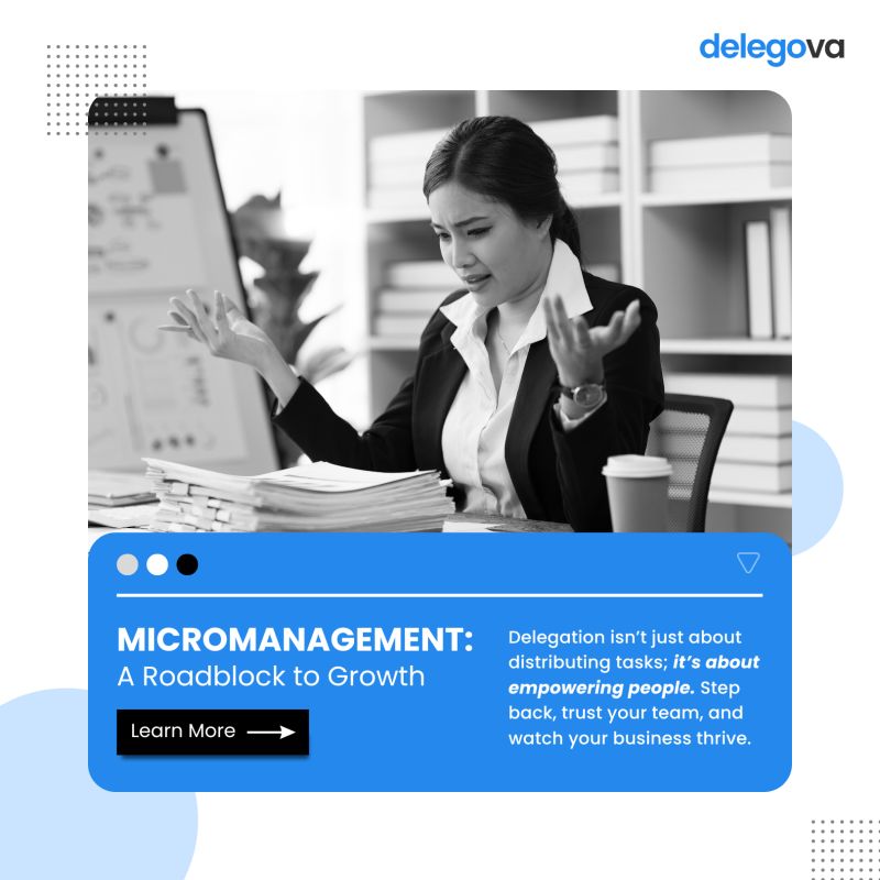 🚨 Micromanagement: The Fastest Way to Kill Growth 🚫